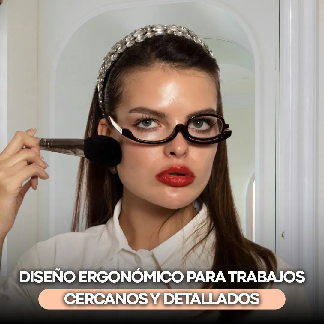FocusGlide™ - Gafas de maquillaje con lente giratorio