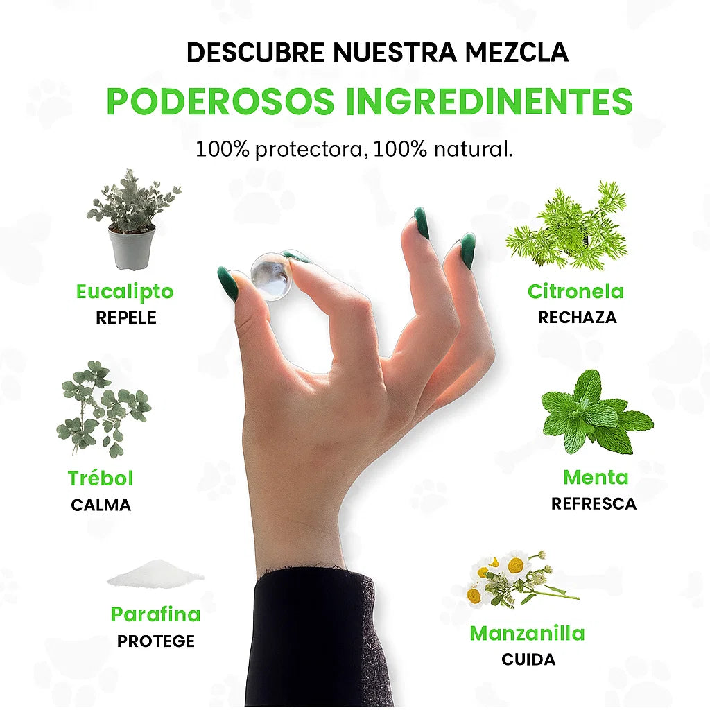 FurCare™ Eliminador Natural Antipulgas y garrapatas