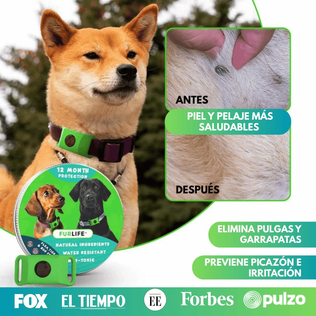FurCare™ Eliminador Natural Antipulgas y garrapatas
