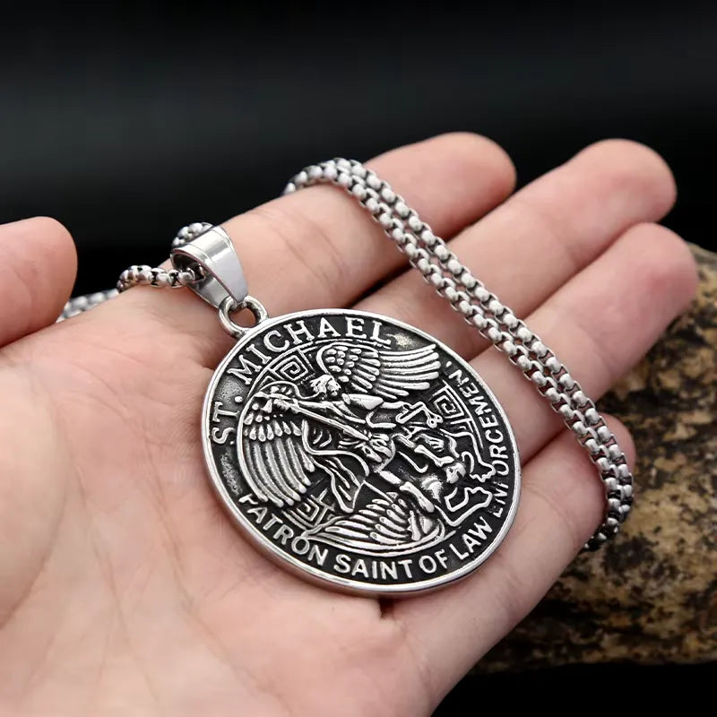 Colgante San Miguel Medalla Grande