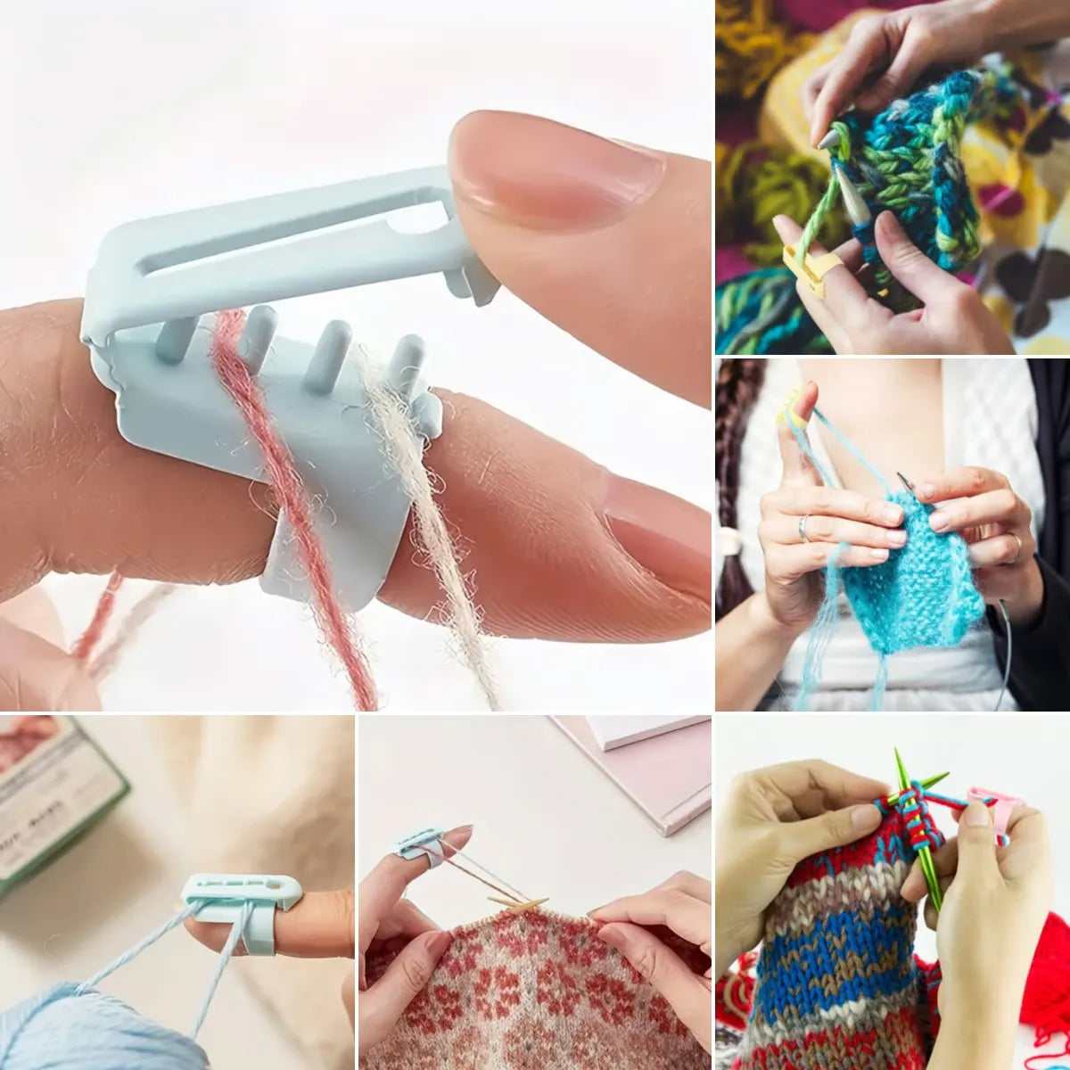 Anillo guía para tejer PAQUETE