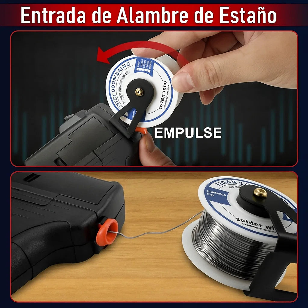 WeldXpert™ Pistola de Soldadura Automatica