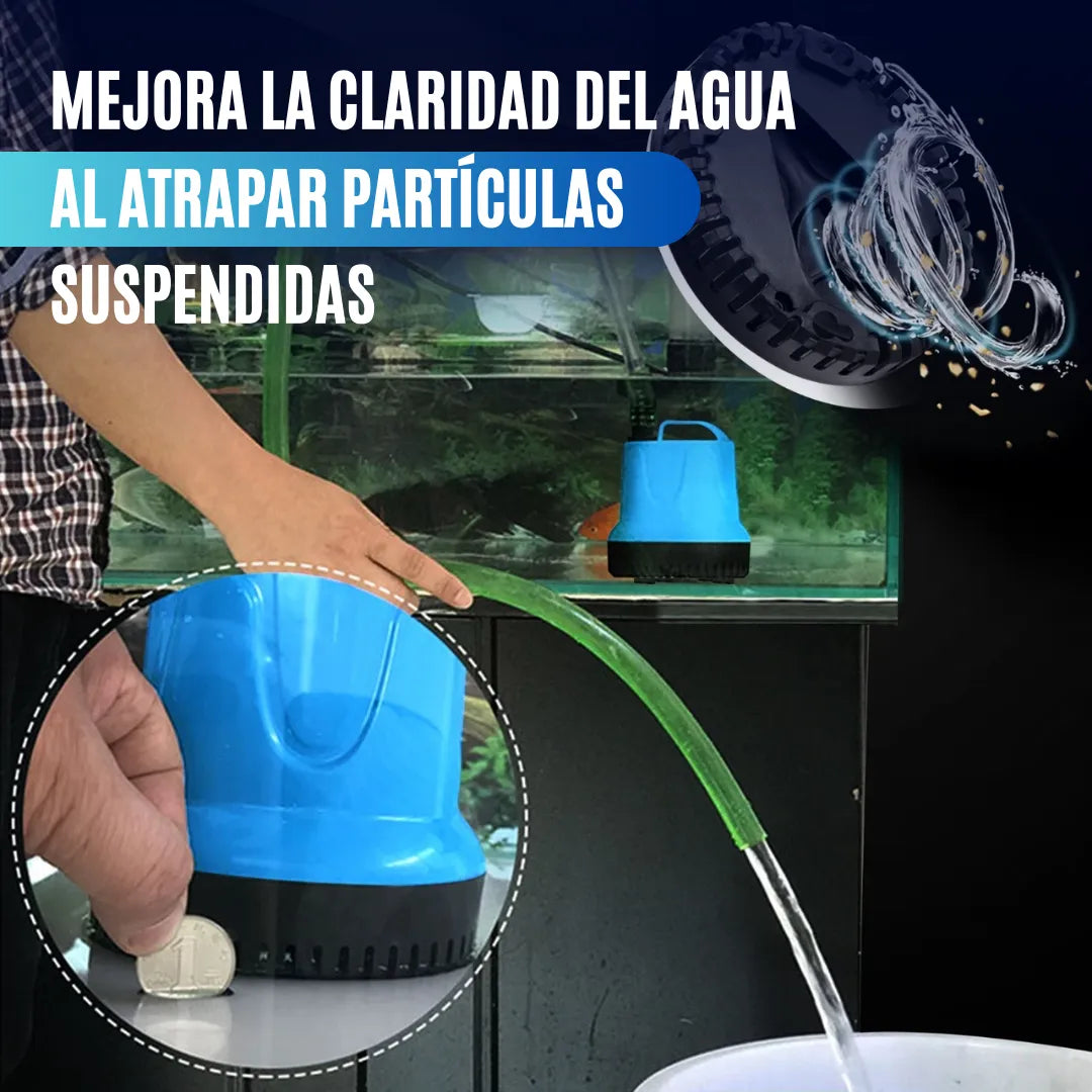 HydroSafe™ Bomba Limpiadora para Acuario