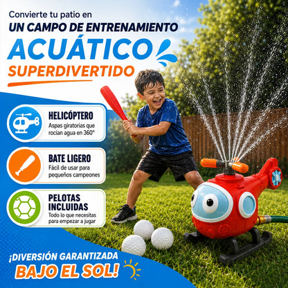 🚁 HydroStrike Pro™ Juego de Béisbol con Rociador de Agua