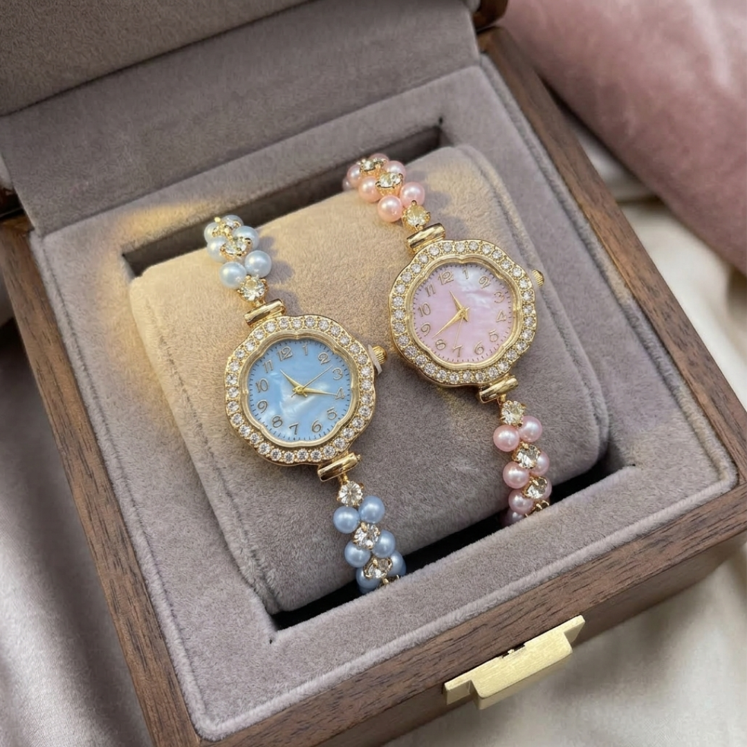 PearlBlossom™ Reloj elegante de Cuarzo + CAJA DE REGALO