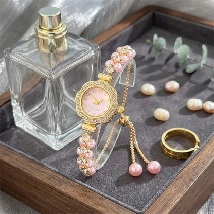 PearlBlossom™ Reloj elegante de Cuarzo + CAJA DE REGALO