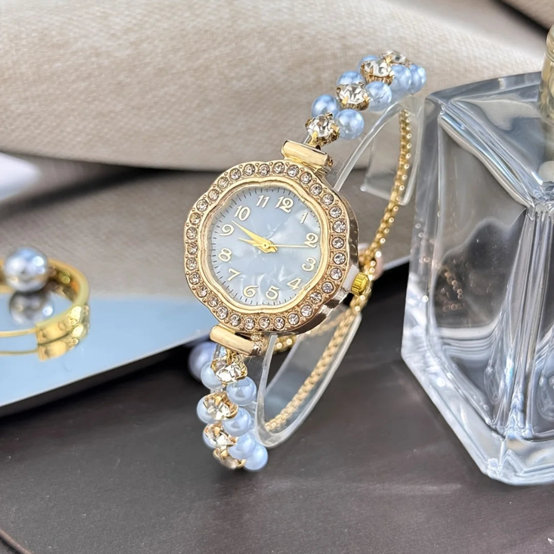 PearlBlossom™ Reloj elegante de Cuarzo + CAJA DE REGALO