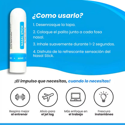 NasalStick™ Inhalador nasal en barra (PACK X4)