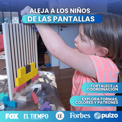 BrainStack™ Juguete Apilable Montessori