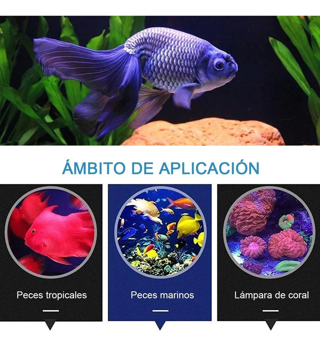 LumiFish™ Lámpara LED Sumergible para Acuarios