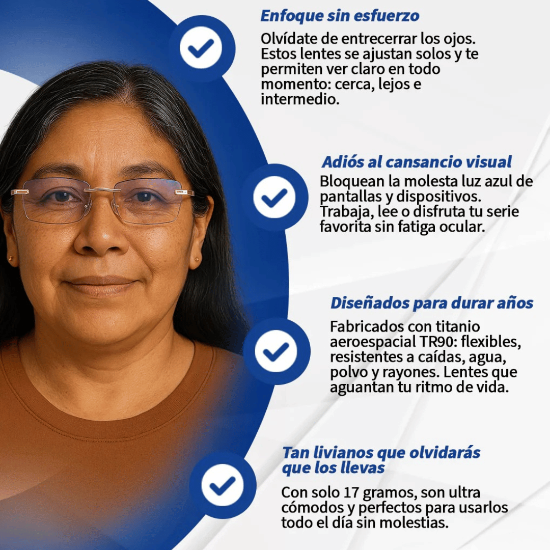 Lentes de Lectura Multifocales + Estuche