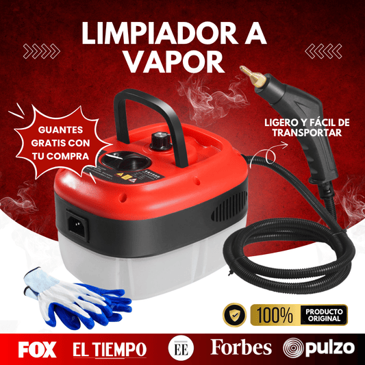 Limpiador de Vapor Portátil - Para carros