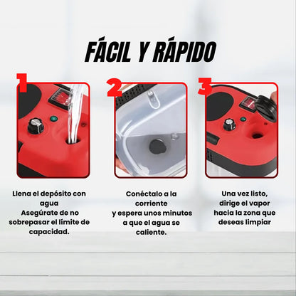 SteamMax™ Limpiador a Vapor (En Ofertaa)