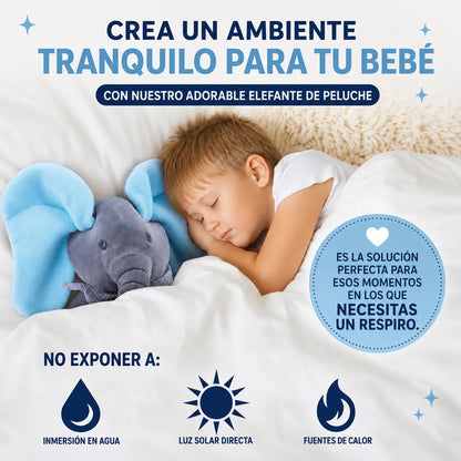 🐘 PeekABoo Elephant™ Peluche Interactivo con Movimiento🎵✨