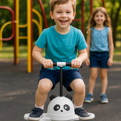 Panda Saltarín Con luces LED