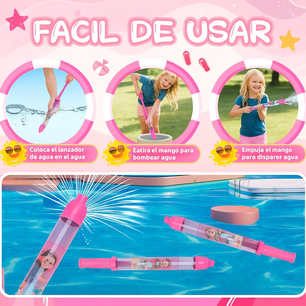 AquaBoom™ Lanzador Acuático 360° (x2 unidades)