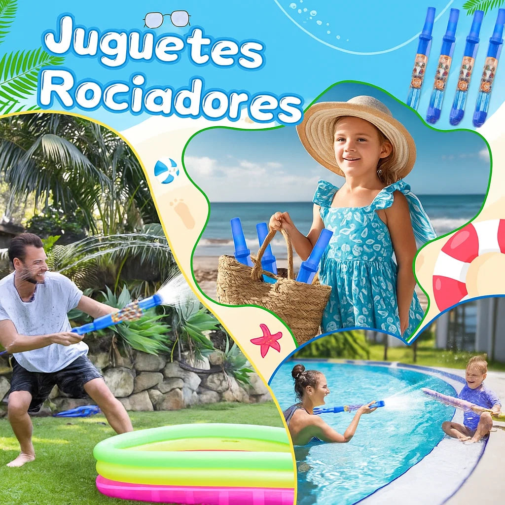 AquaBoom™ Lanzador Acuático 360° (x2 unidades)