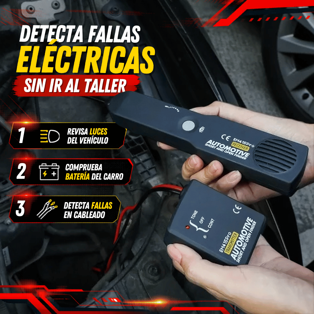 WireTracer ™ Rastreador de Cables y Circuitos Automotriz
