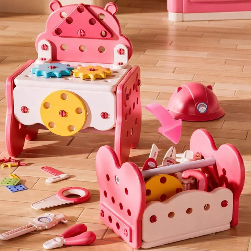 KidBuilder™ Set de Herramientas Montessori (92 Piezas)