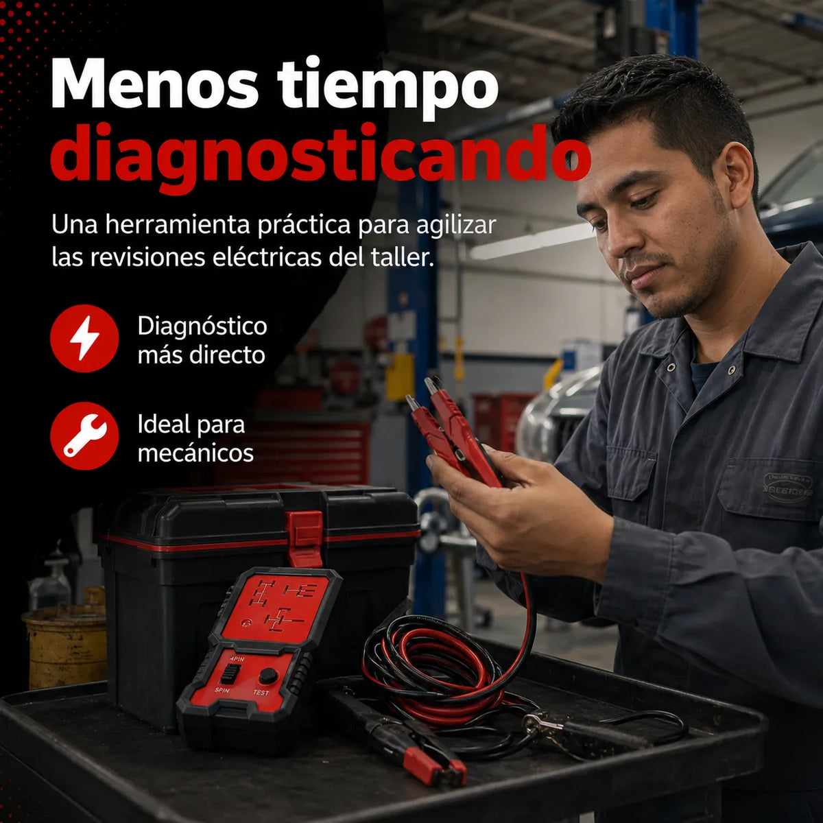 TestCarPro™ Comprobador de circuitos automotrices UPSELL