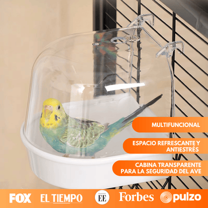 BirdSplash™ Baño multifuncional para pájaros