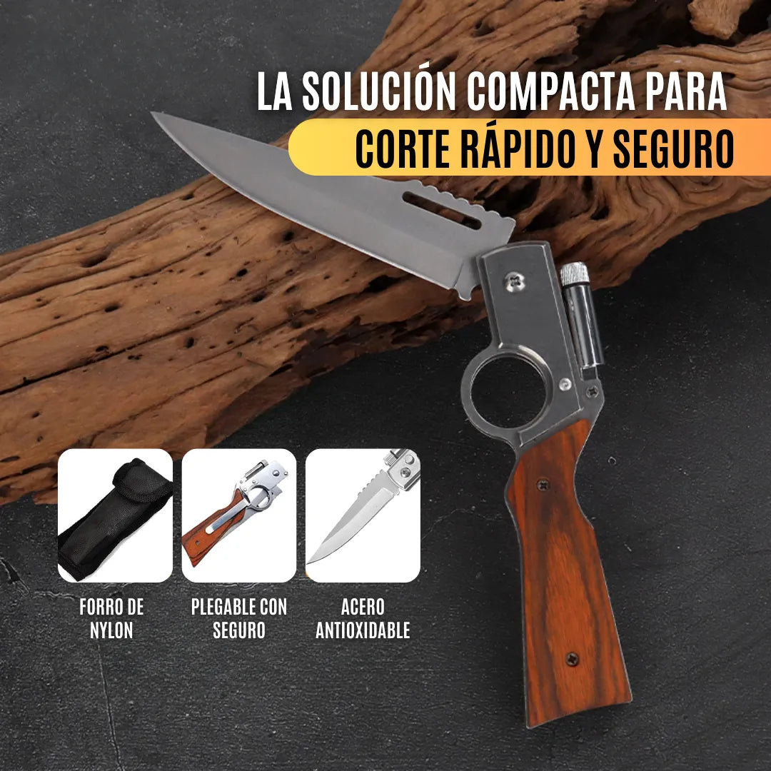 FlashEdge™ Navaja plegable con luz LED