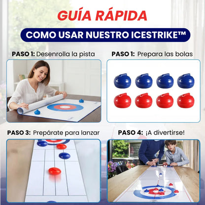 IceStrike™ Juego de Curling de mesa UPSELL