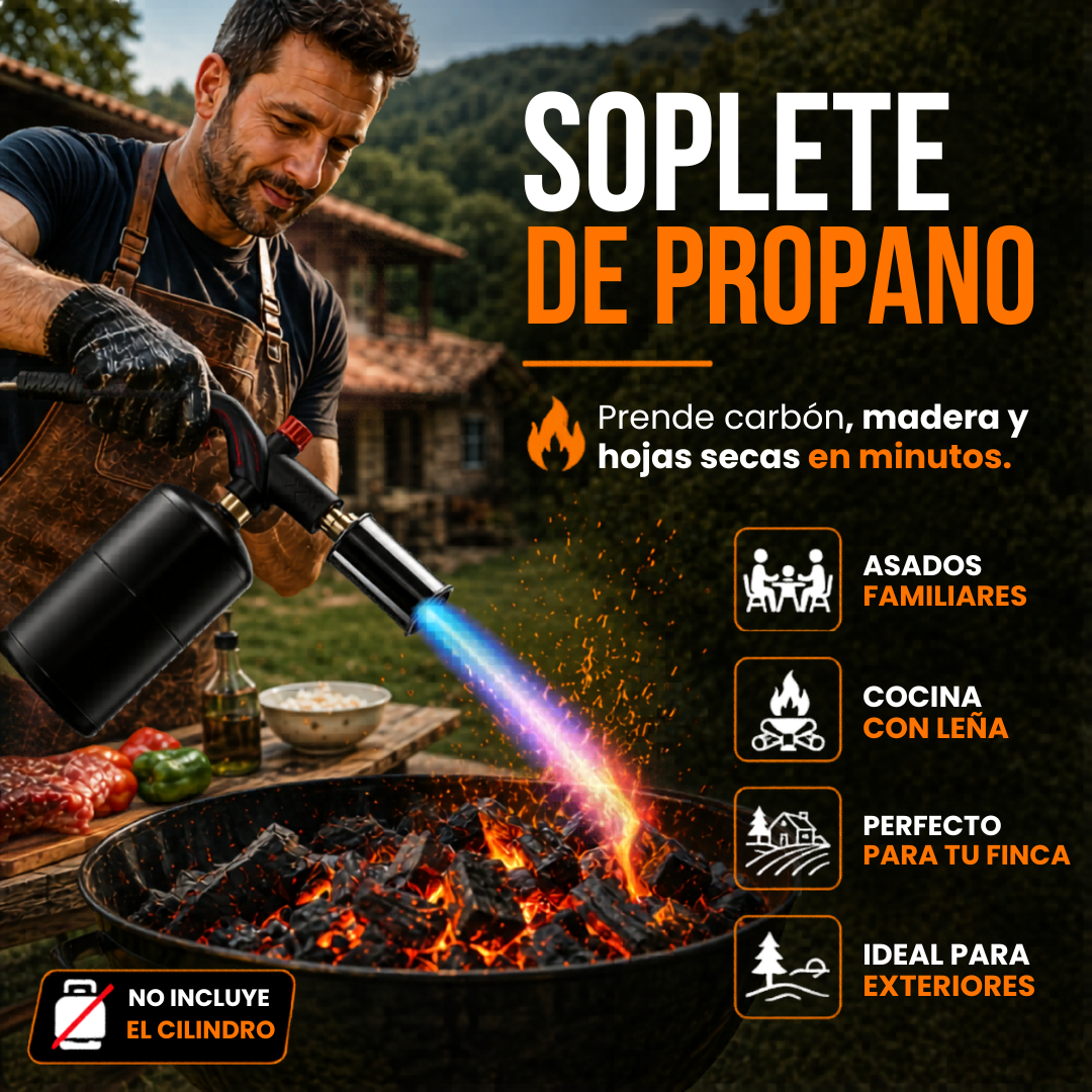 firedfixed - Soplete de Propano Potente