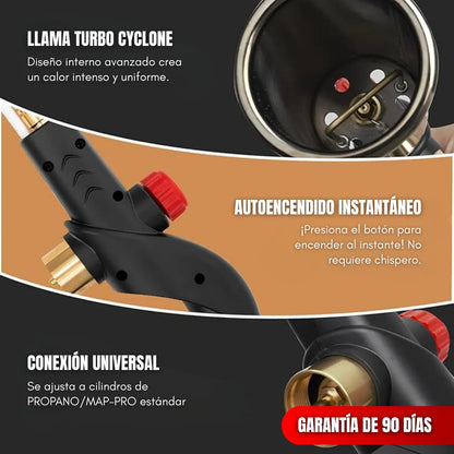 firedfixed ™ Soplete de Propano Potente