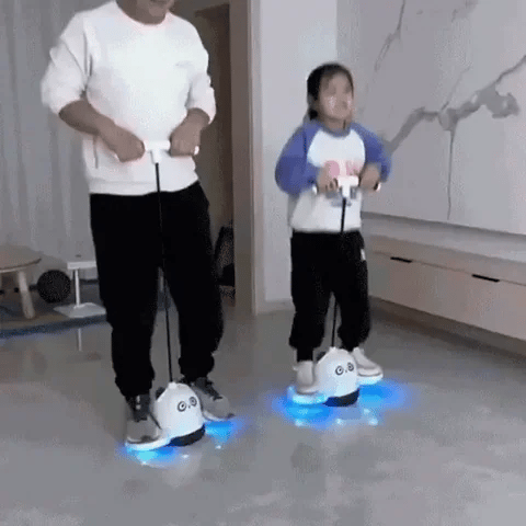 -Panda Saltarín CON LUCES LED-