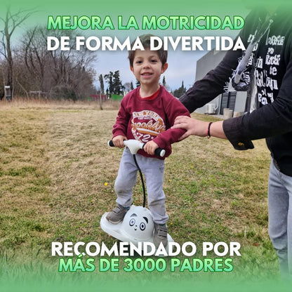 Panda Saltarín Con luces LED