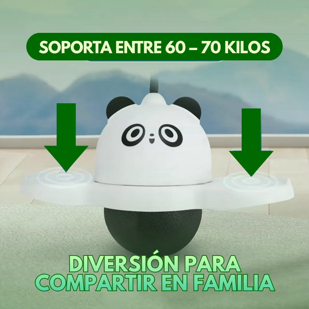 Panda Saltarín Con luces LED