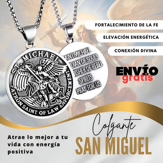 Colgante San Miguel Medalla Grande
