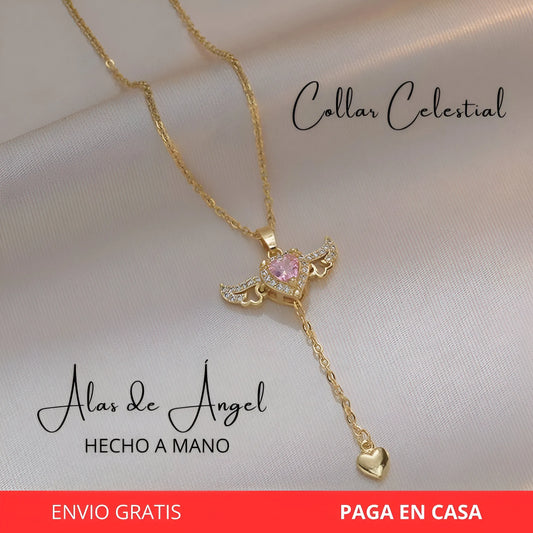 Collar Celestial Alas de Ángel