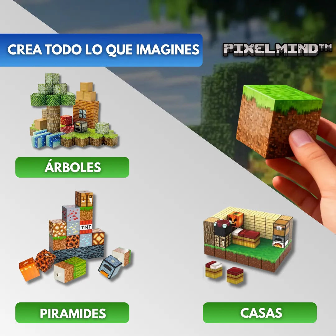 PixelMind™  Bloques de Píxeles Magnéticos UPSELL
