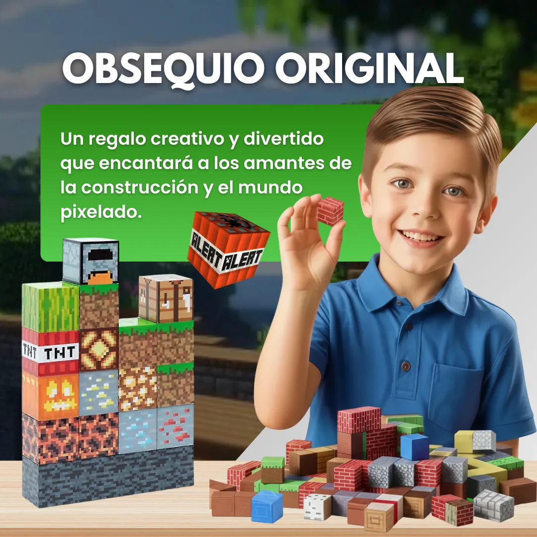 PixelMind™  Bloques de Píxeles Magnéticos UPSELL