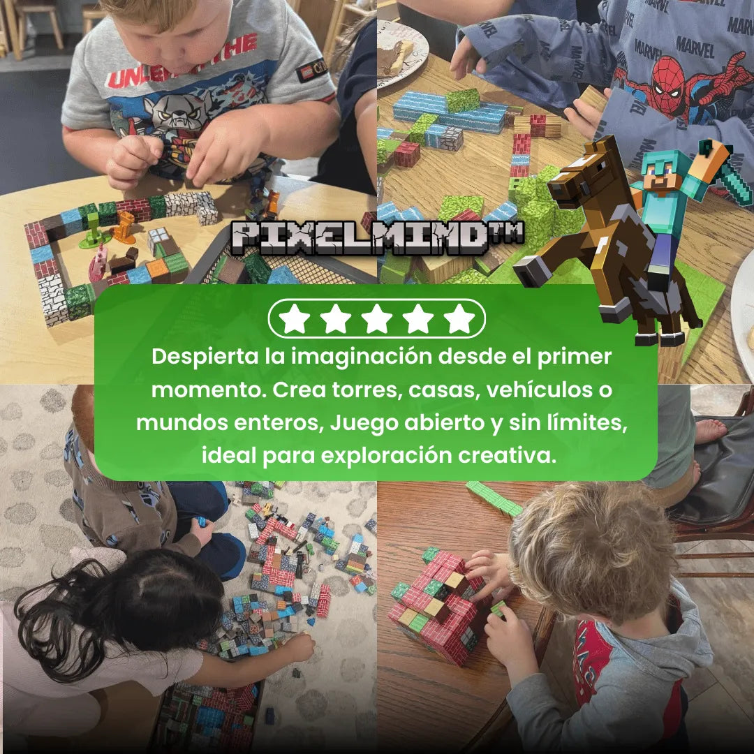 PixelMind™  Bloques de Píxeles Magnéticos UPSELL