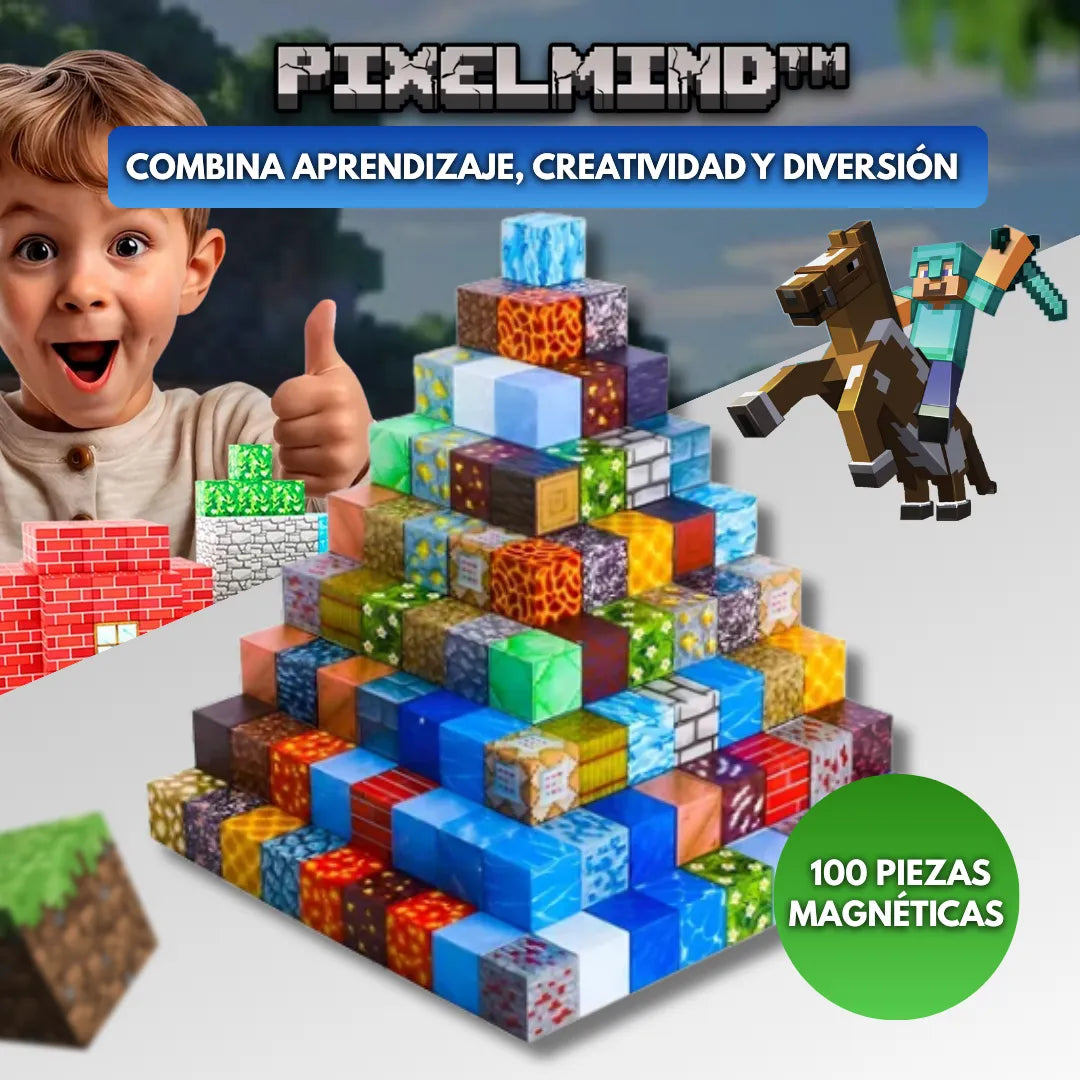 PixelMind™  Bloques de Píxeles Magnéticos UPSELL