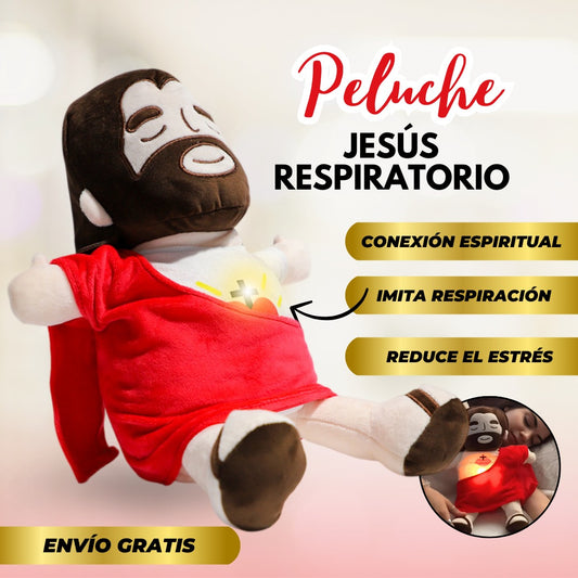 Peluche Jesús respiratorio