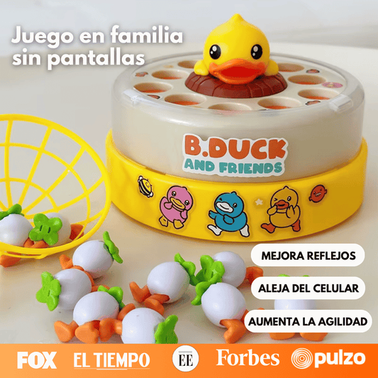 DuckyGo™ Juego Giratorio Atrapa Patitos